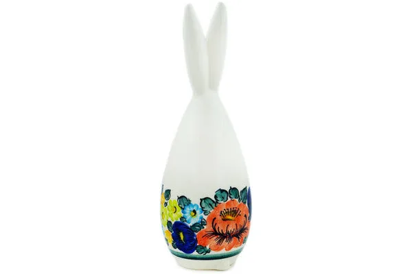 10" Bunny Figurine - Blooming Roses