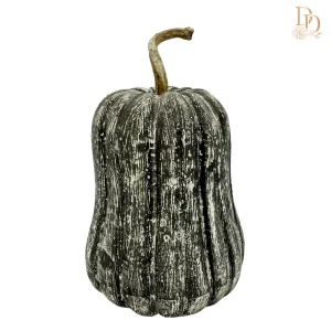 15.5" Coffee Faux Hybrid Pumpkin