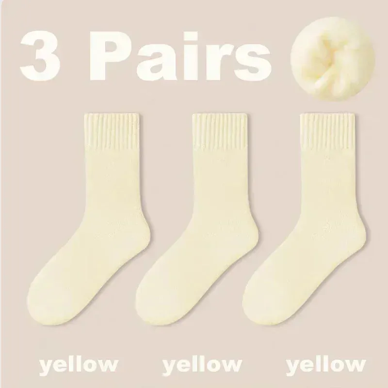 3 Pack Plushy Socks