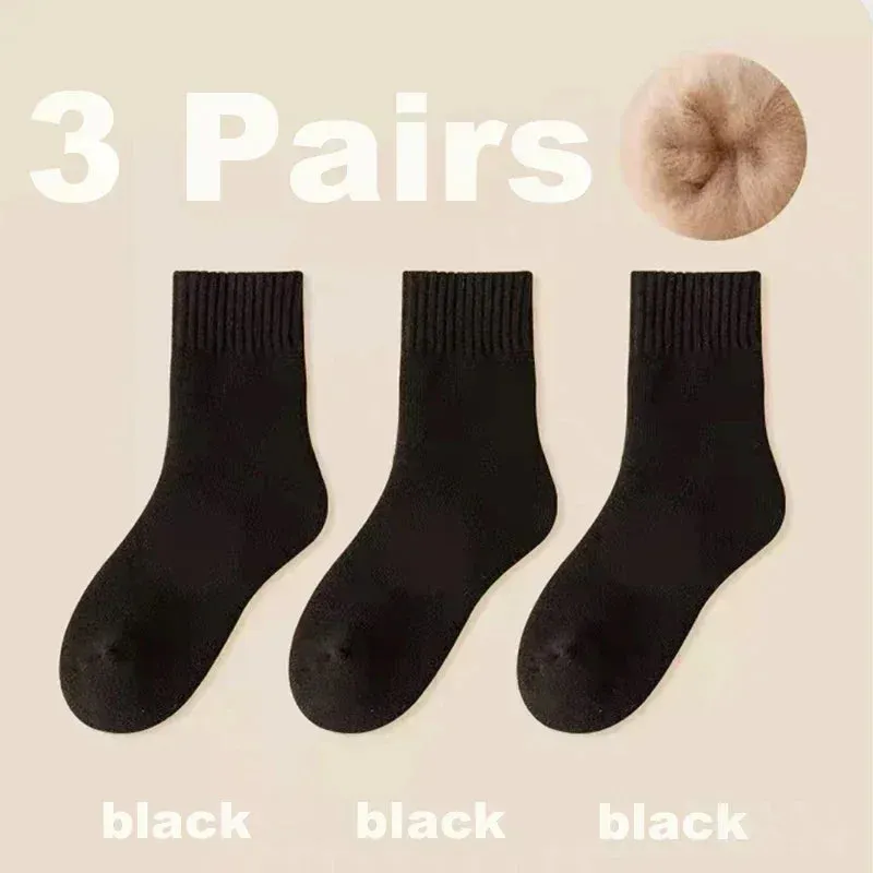 3 Pack Plushy Socks