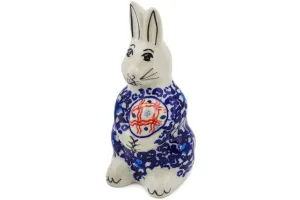 5" Bunny Figurine - Flowers On The Lake