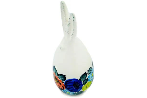 6" Bunny Figurine - Blooming Roses