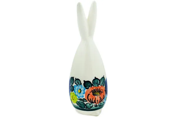 6" Bunny Figurine - Blooming Roses