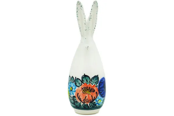 6" Bunny Figurine - Blooming Roses