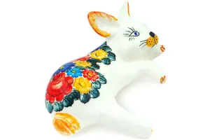 9" Bunny Figurine - Little Flower Patch