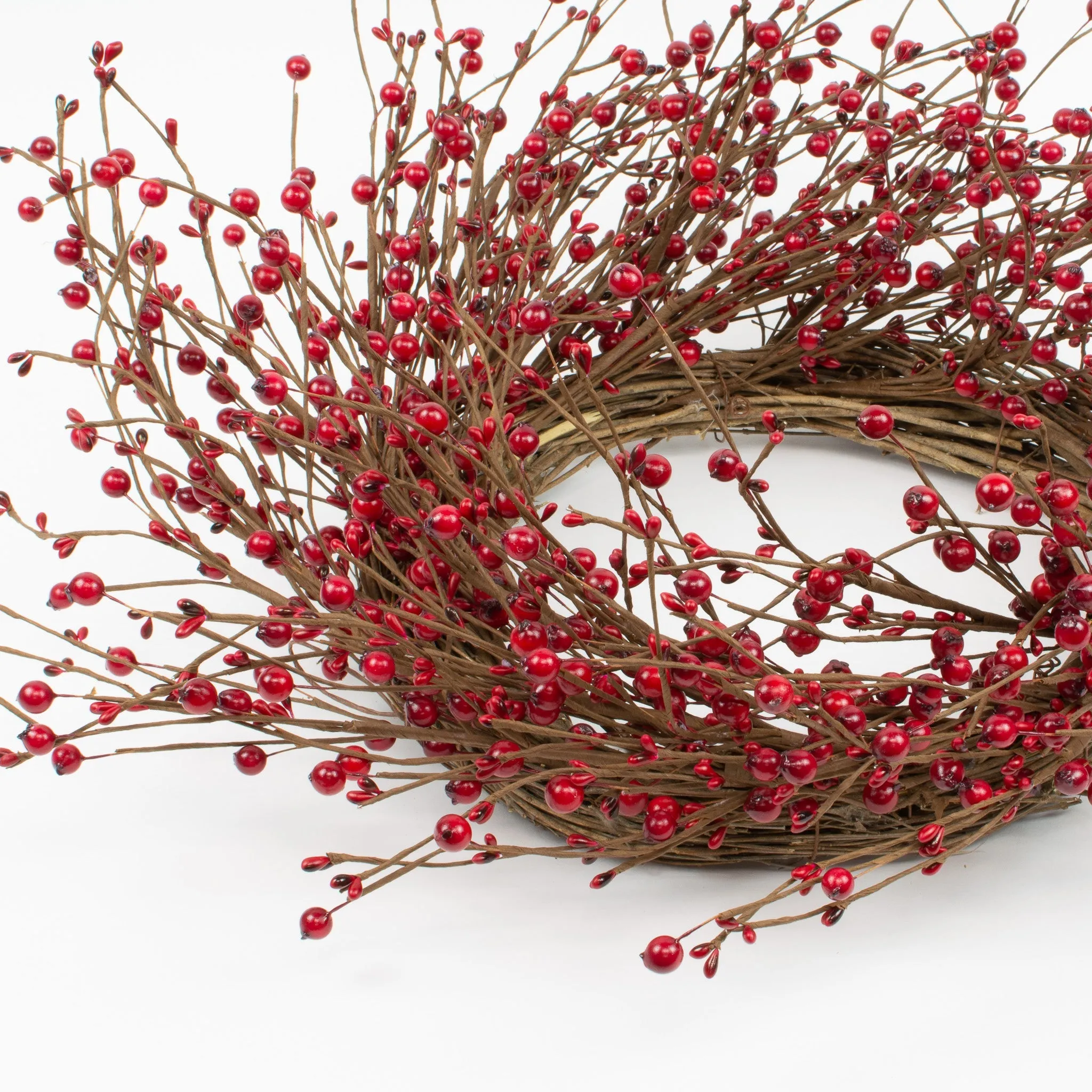 Berry & Pip Red Wreath - 22 Inch