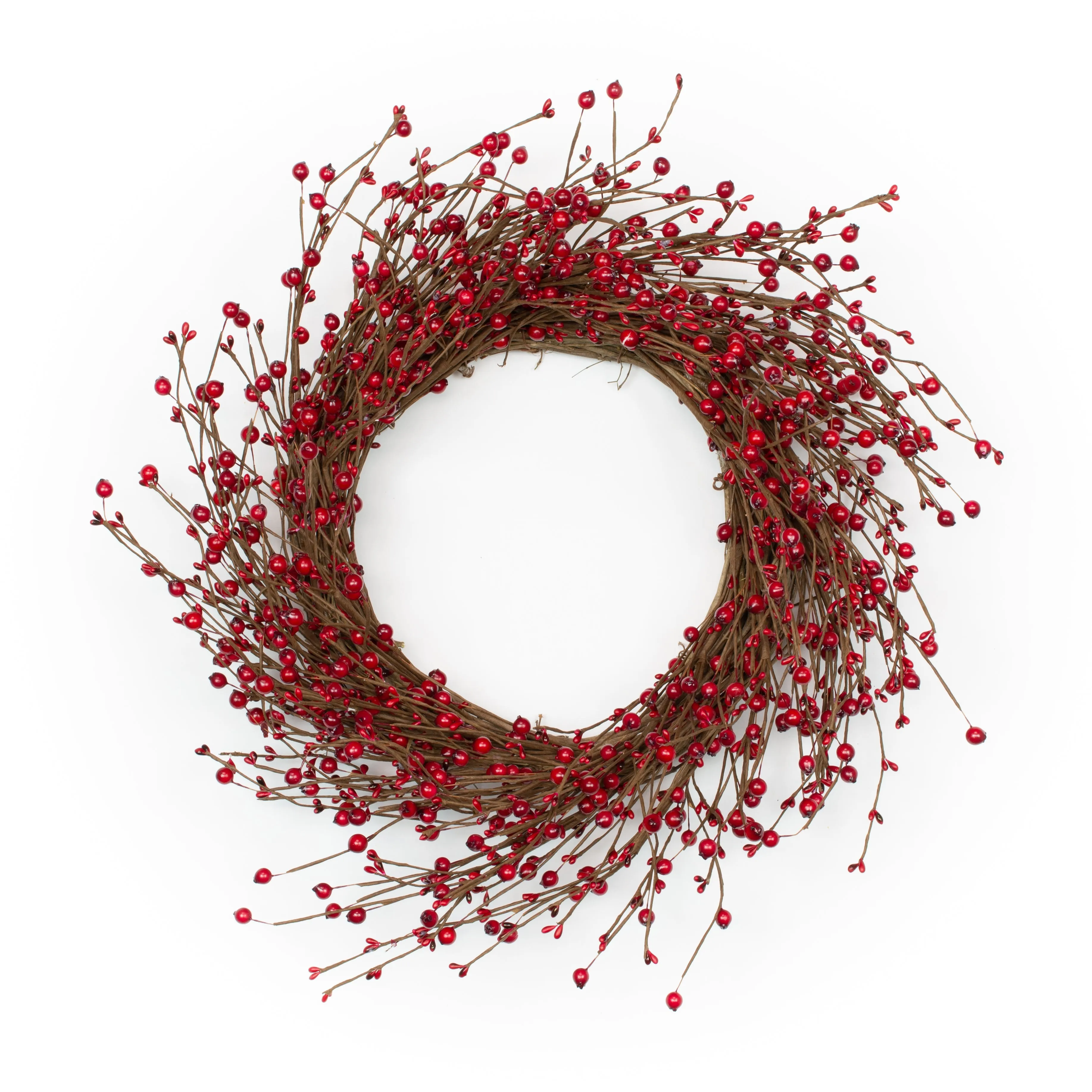 Berry & Pip Red Wreath - 22 Inch