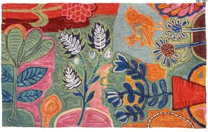 Bloomer Garden Rug - By Michaelian Home