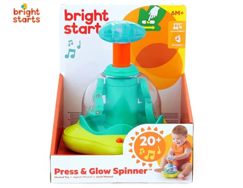 Bright Starts Press & Glow Spinner