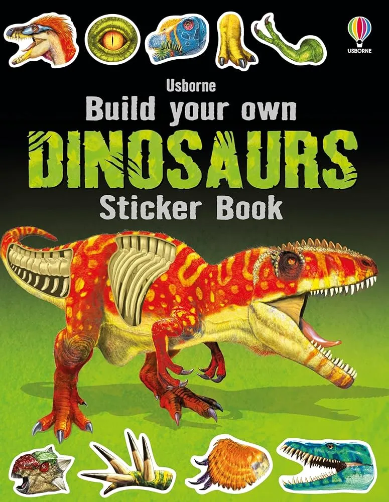 Build Your Own Dinosaurs Sticker Book