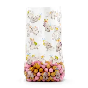 Bunnies & Eggs Decorative Cello Bag