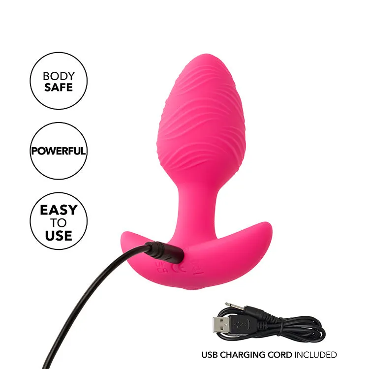 Cheeky Vibrating Glow-in-the-Dark Butt Plug