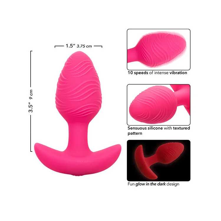 Cheeky Vibrating Glow-in-the-Dark Butt Plug