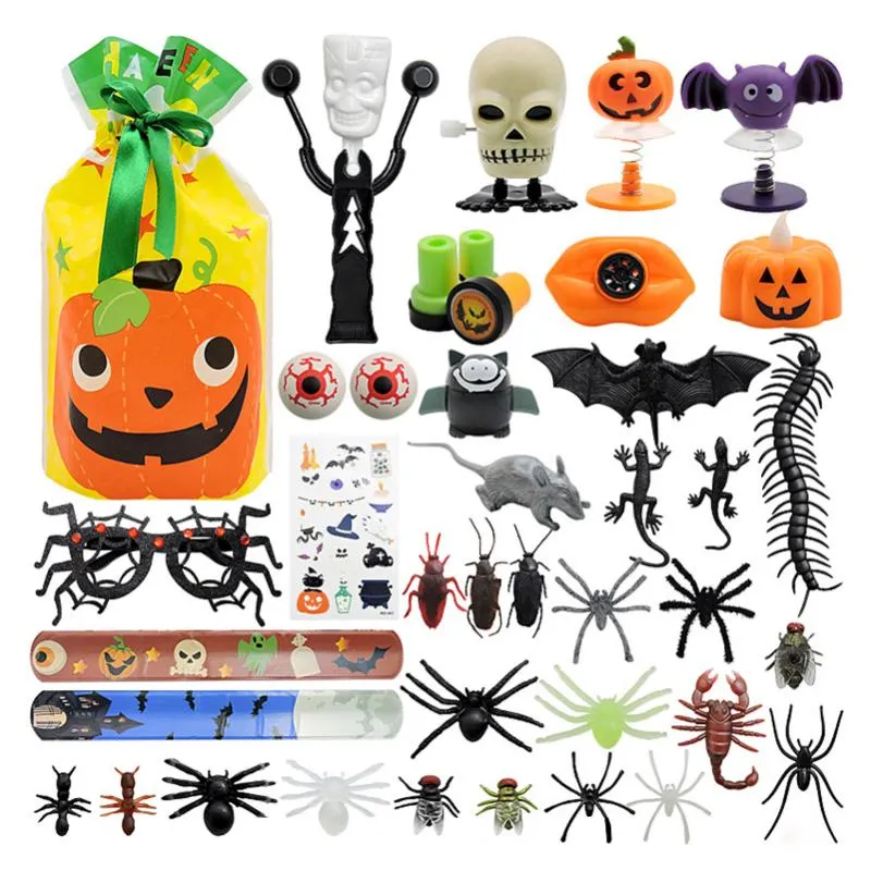 Children's Halloween Party Toys, Ghost Festival, Bugger, Pumpkin Skeleton, Halloween Trick Toy Set