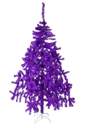 Christmas Tree Purple Artificial Fir - 5-7FT