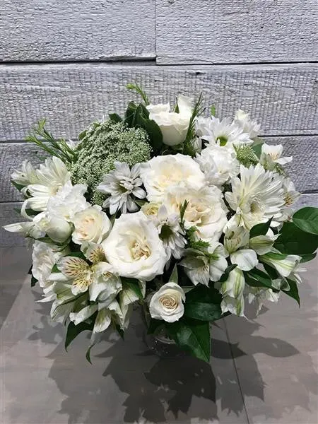 Classic White Posy