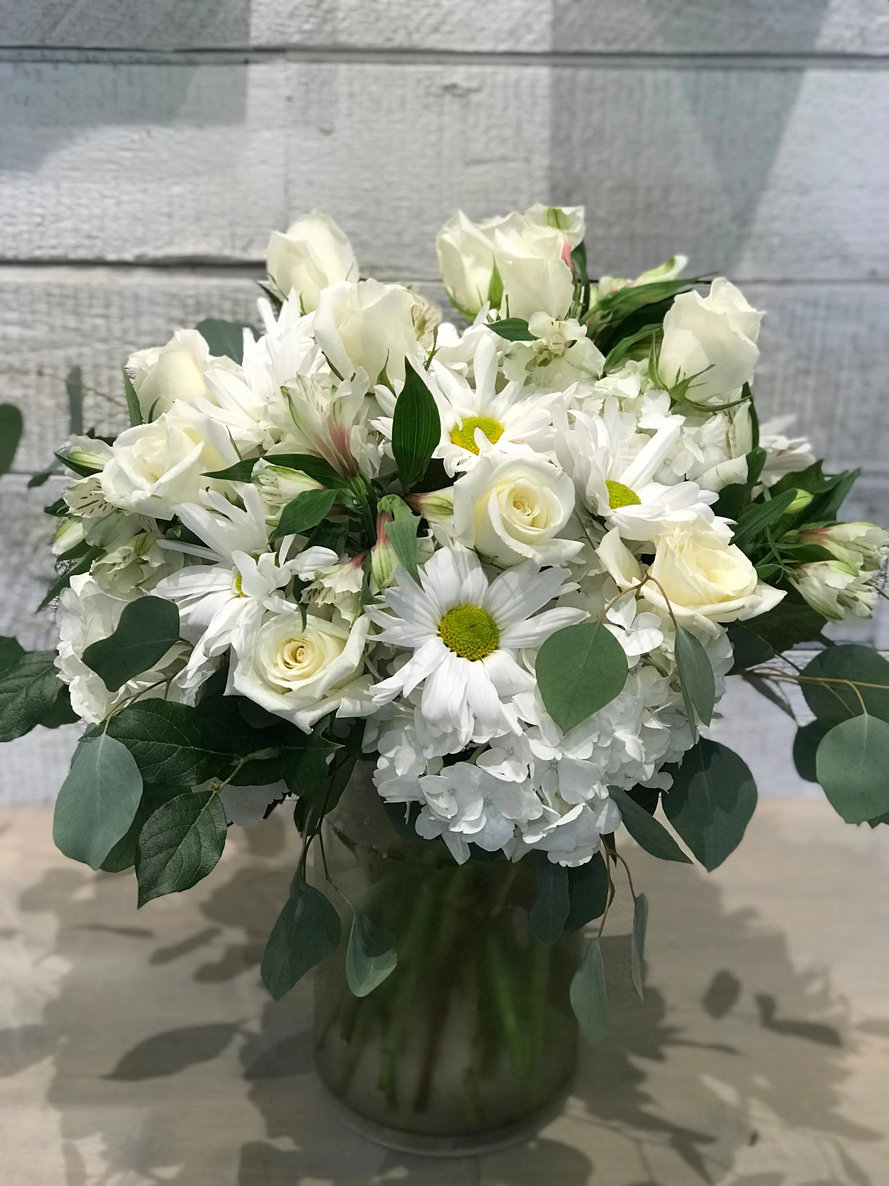 Classic White Posy