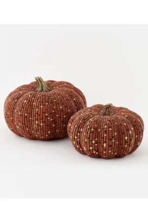 Corn Pumpkin Decor