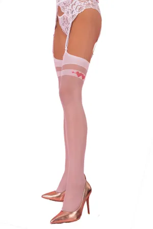 Corsetti Erimys White Stockings