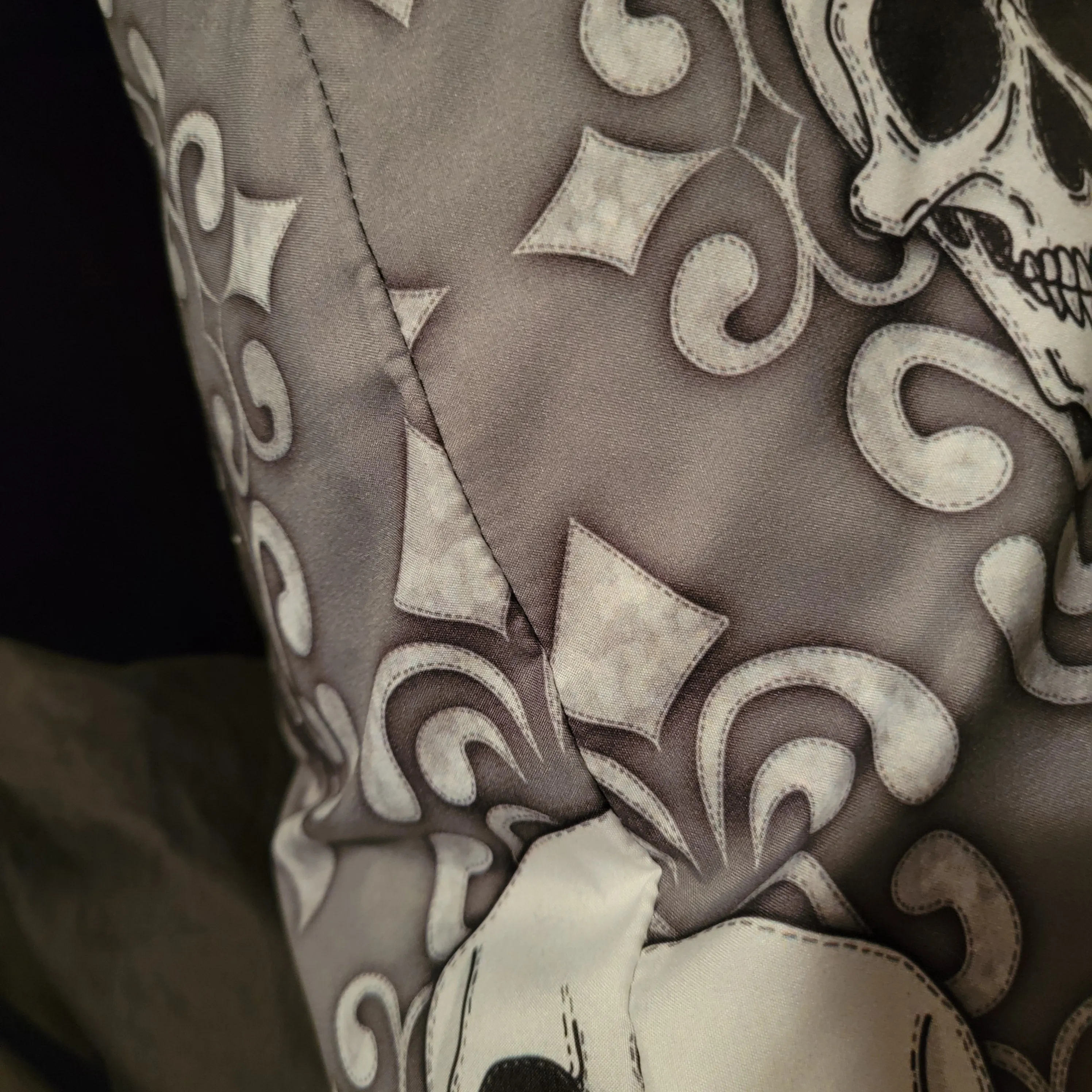 Crow & Skull Pillow Case