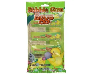 Easter Bubblegum 4 Pack Egg Tray