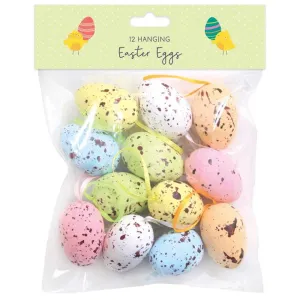 Easter Craft Eggs Medium Hanging - Assorted Colours DIY Holiday Decorations Festive Art Supplies Crafting