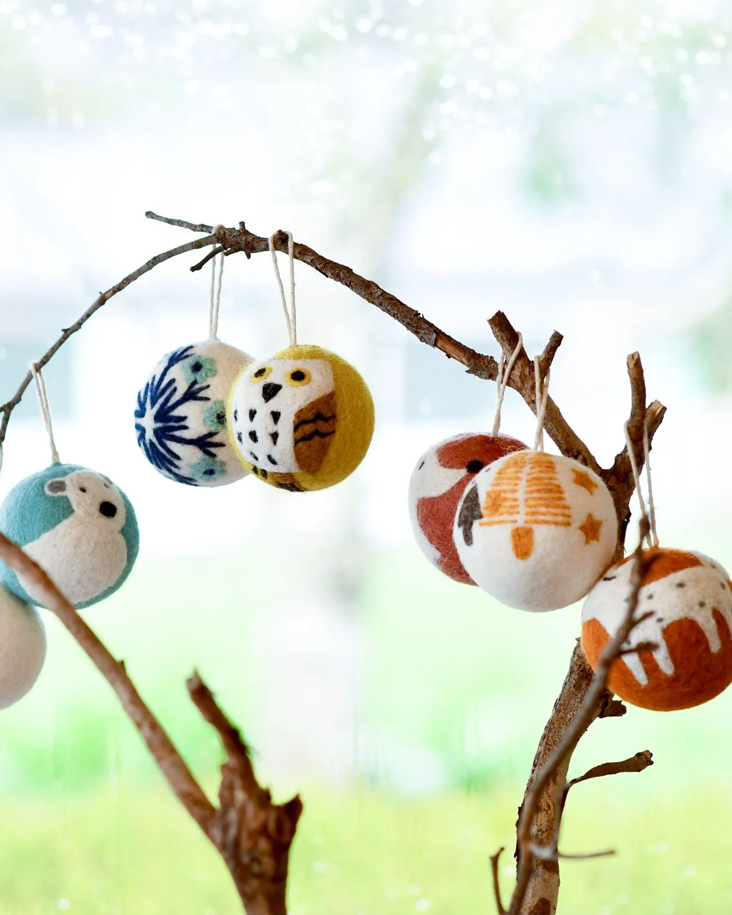 Felt Christmas Bauble Ornament - Christmas Tree