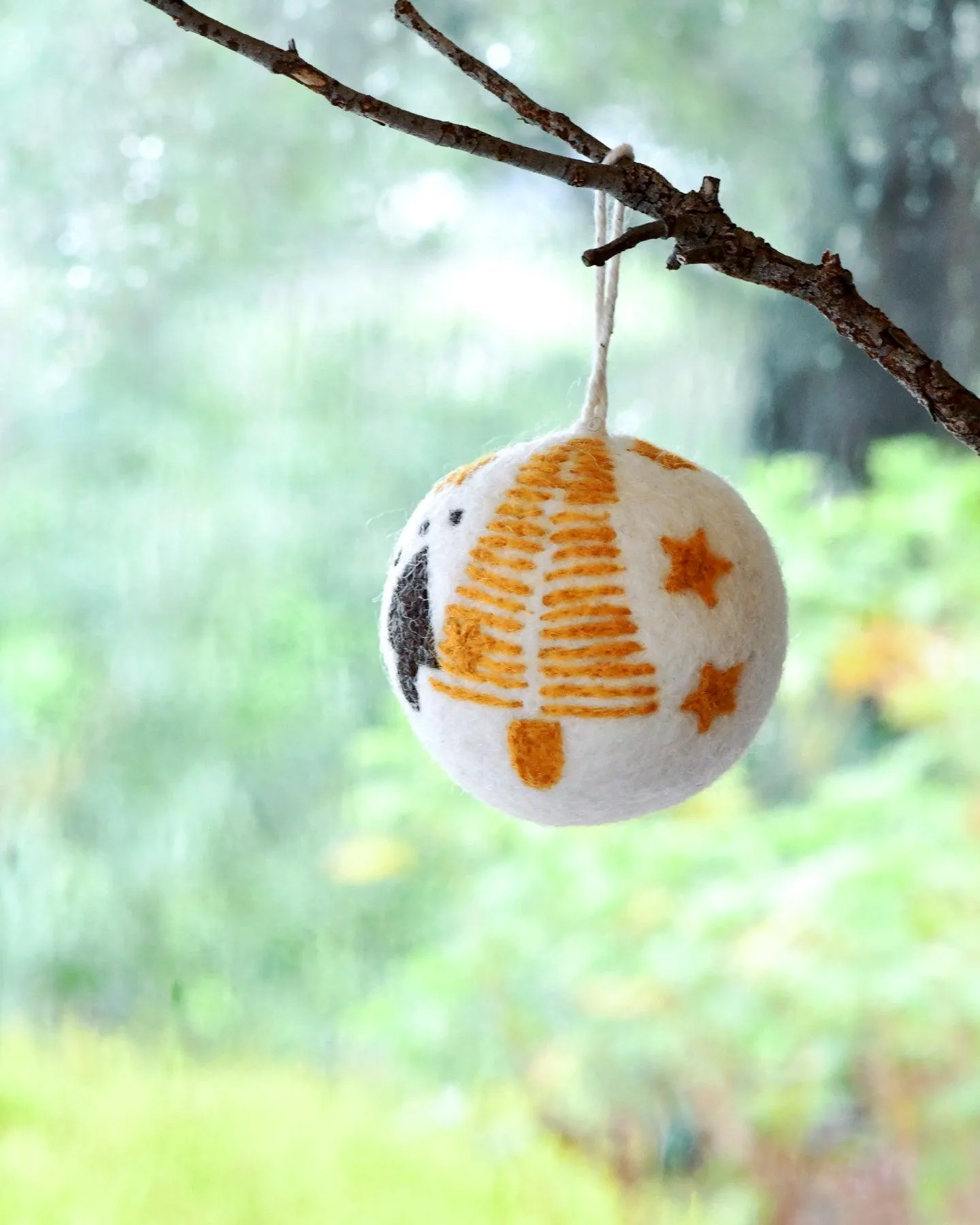 Felt Christmas Bauble Ornament - Christmas Tree