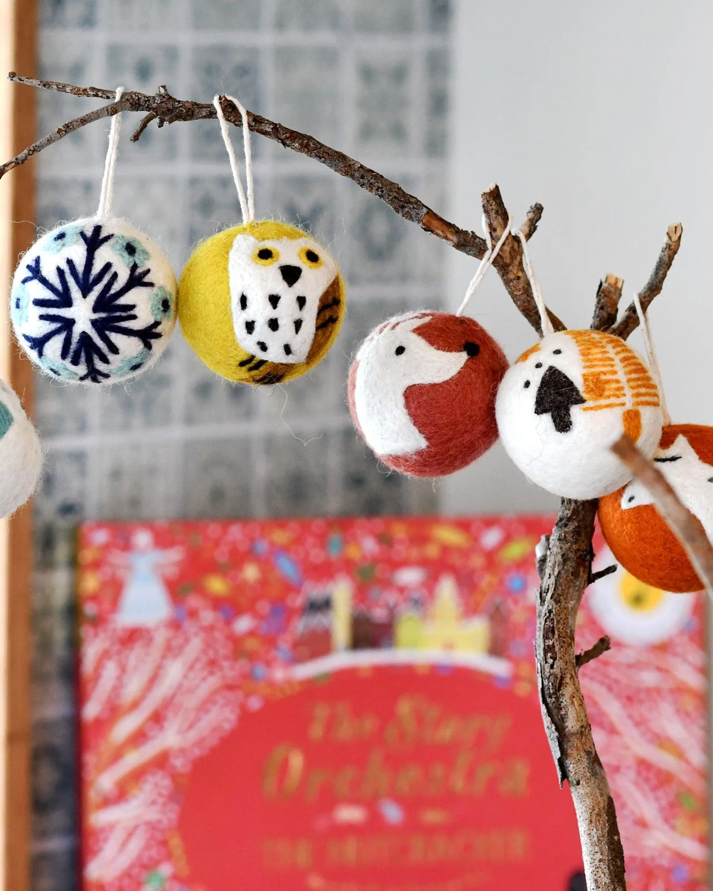 Felt Christmas Bauble Ornament - Christmas Tree