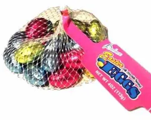 Foil Eggs 4 Ounce Mesh Bag