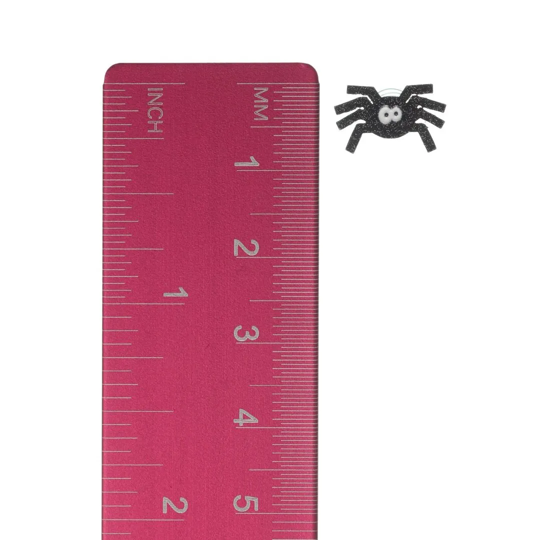 Friendly Spider Studs Hypoallergenic Earrings for Sensitive Ears Made with Plastic Posts