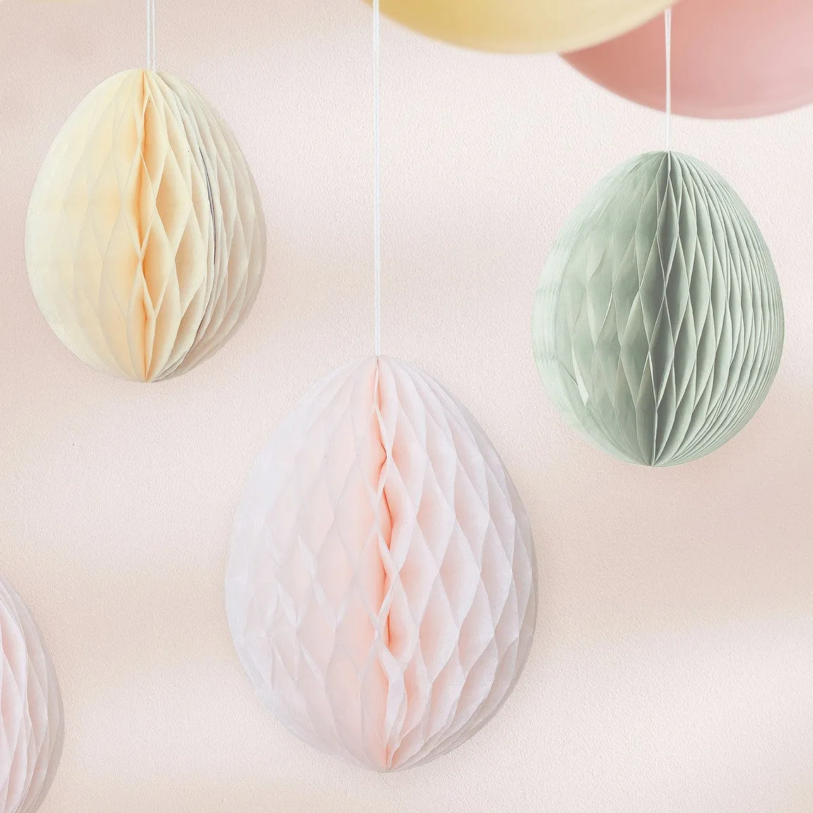 Ginger Ray Easter Egg Deco | Pastel Honeycomb