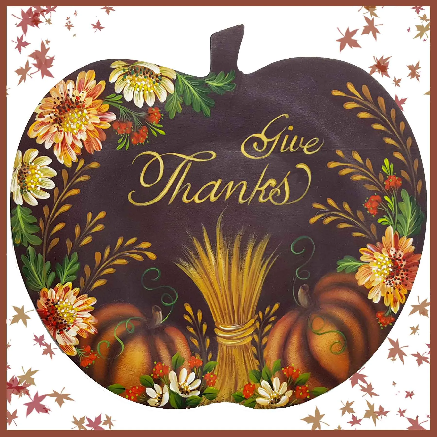 Give Thanks Pumpkin