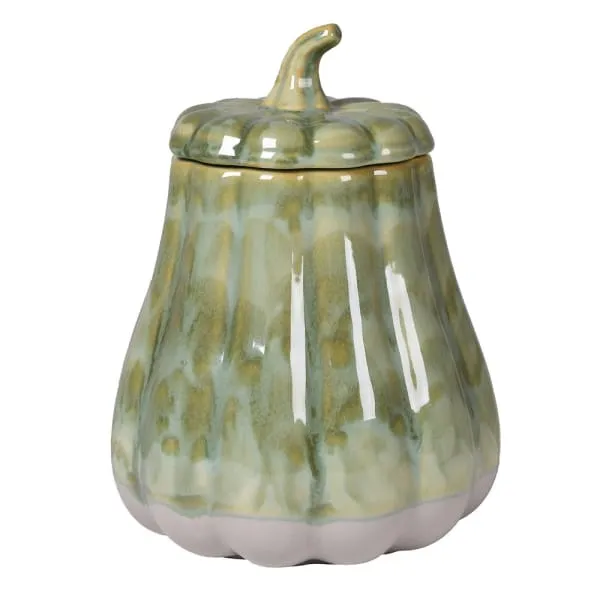 Green Pumpkin Jar