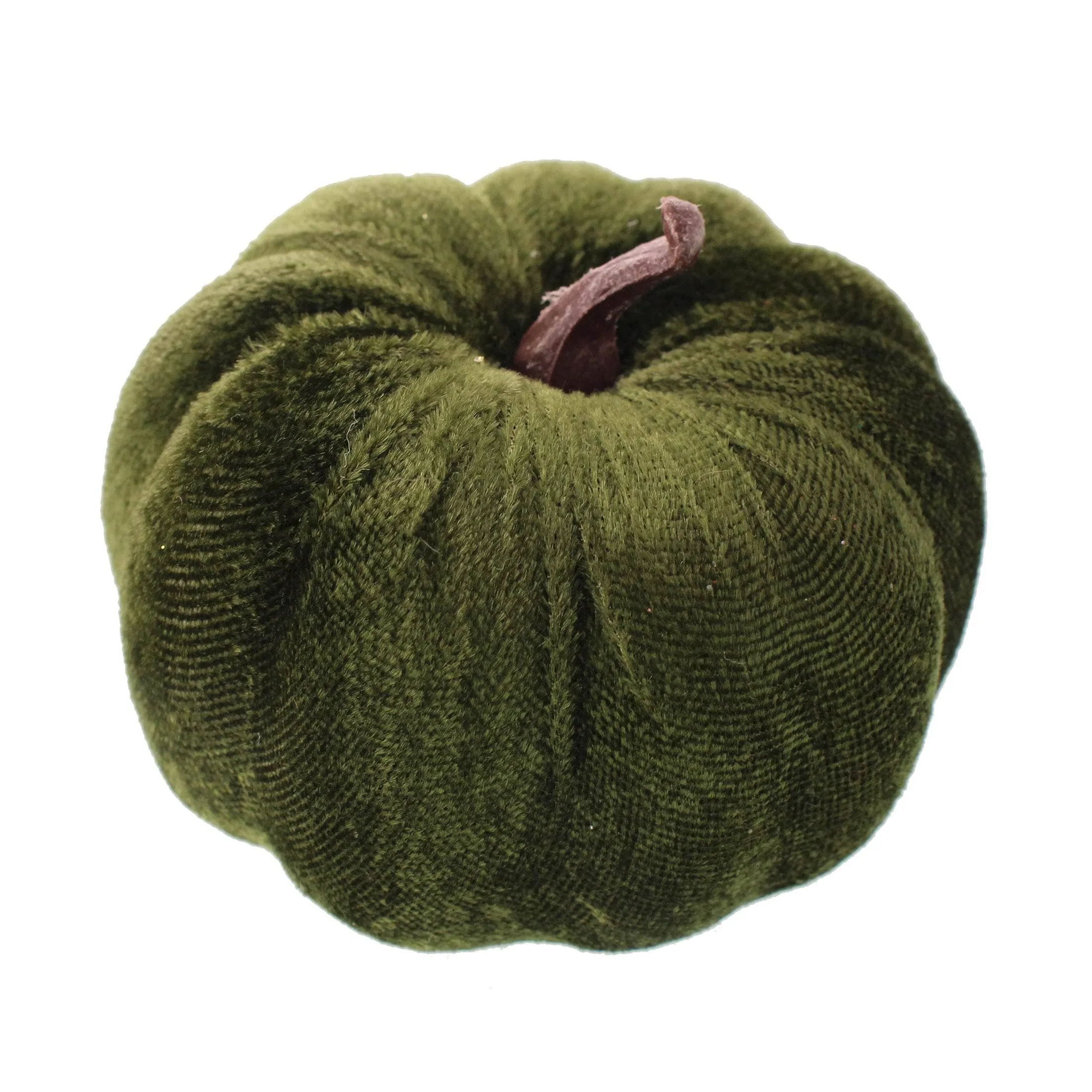 Green Velvet Pumpkin  - 8cm