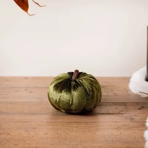 Green Velvet Pumpkin  - 8cm