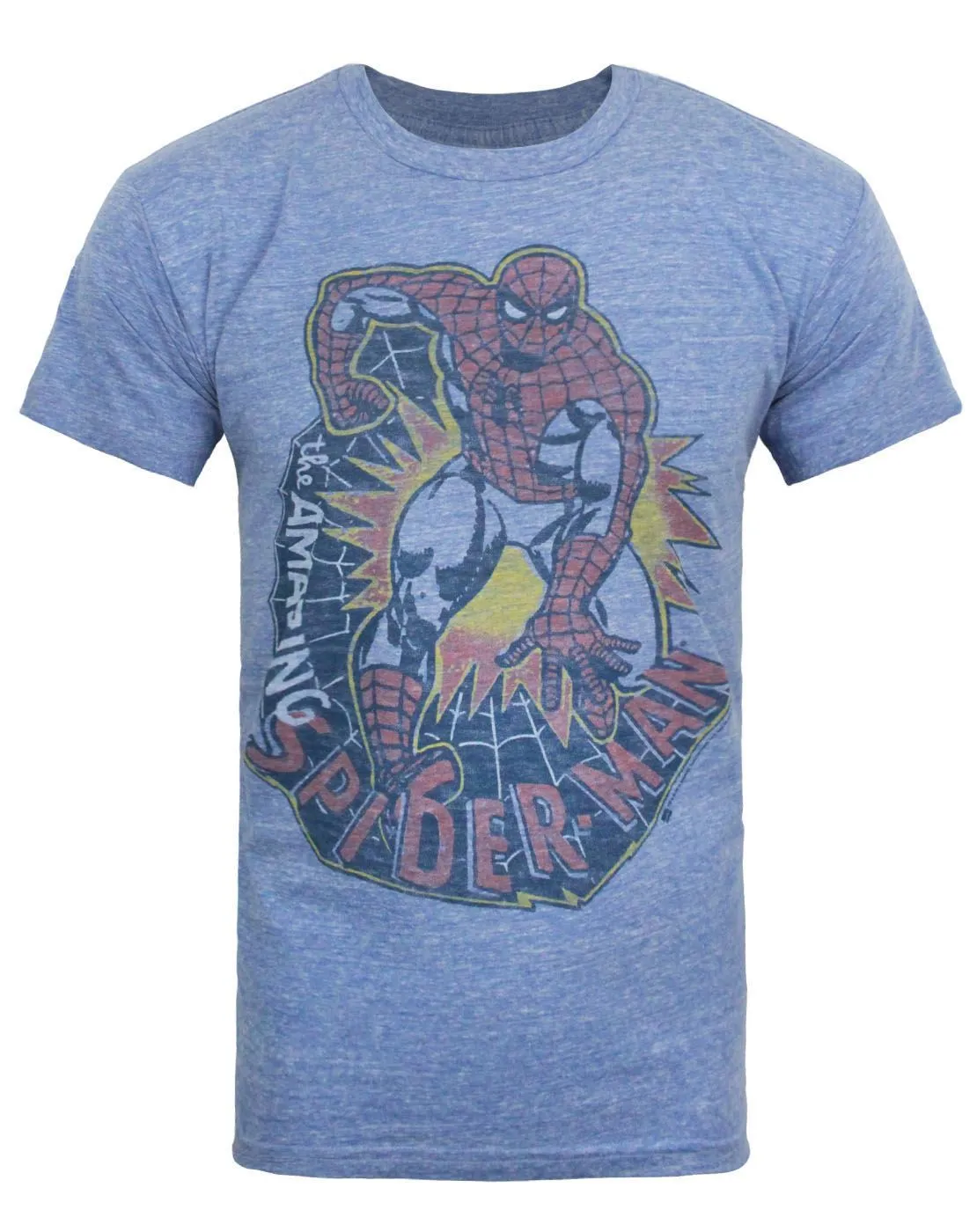 Junk Food Amazing Spider-Man Web Men's T-Shirt