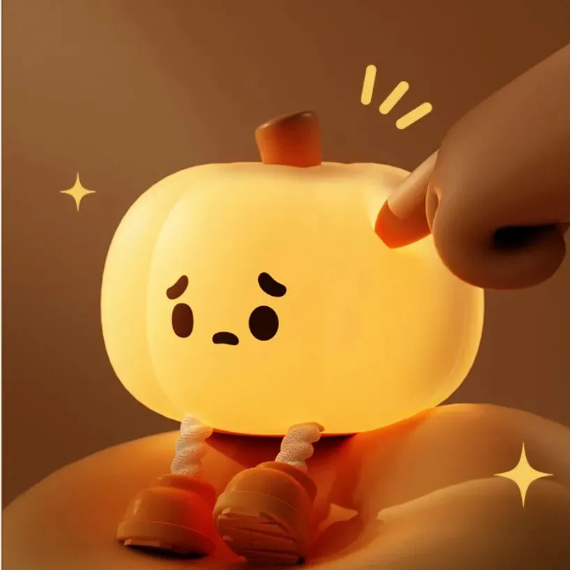 Kawaii Pumpkin Lamp