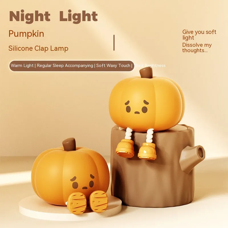 Kawaii Pumpkin Lamp