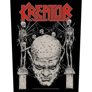 Kreator Back Patch: Skull & Skeletons