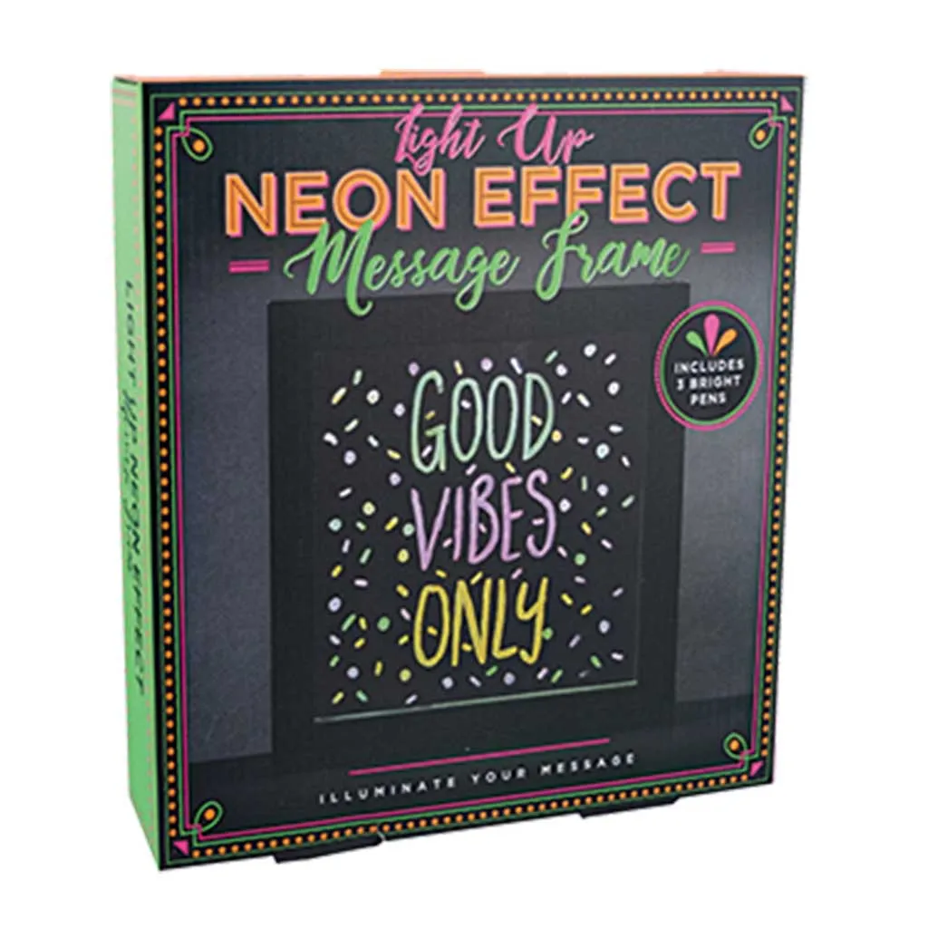 Light Up Neon Effects Message Board