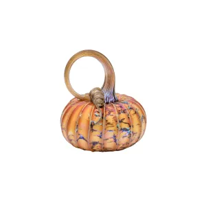 Maple Small Glass Pumpkin