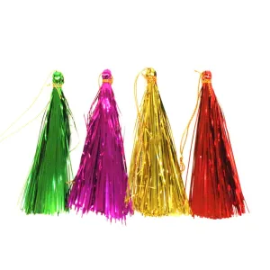 Metallic Mylar Tassels