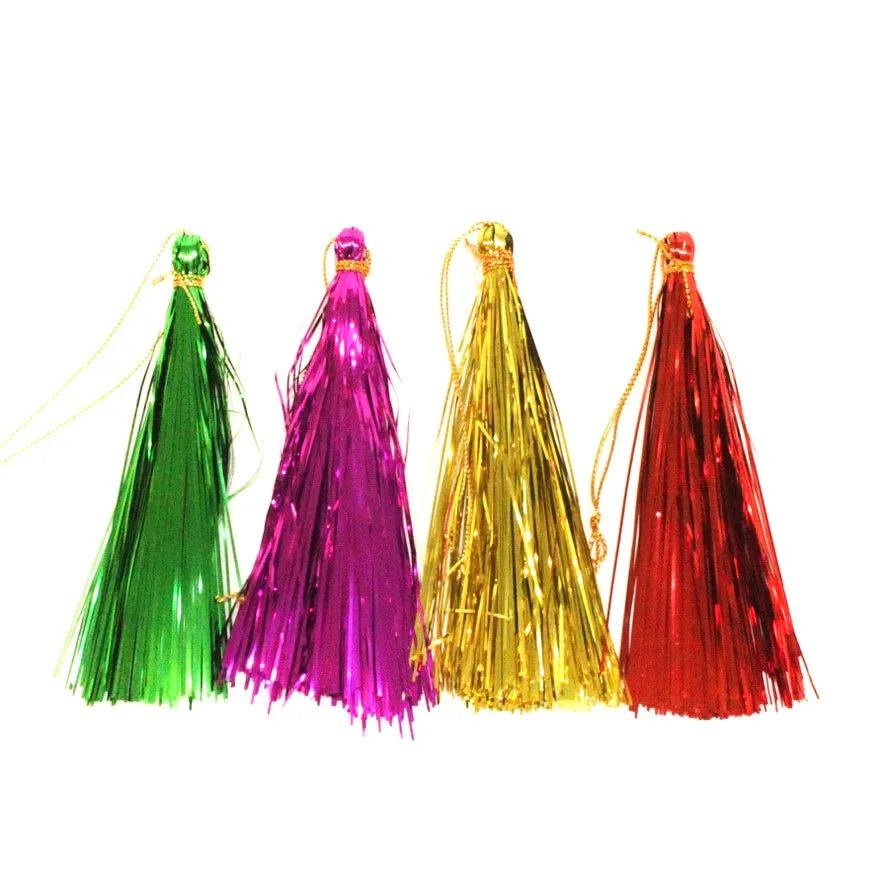 Metallic Mylar Tassels