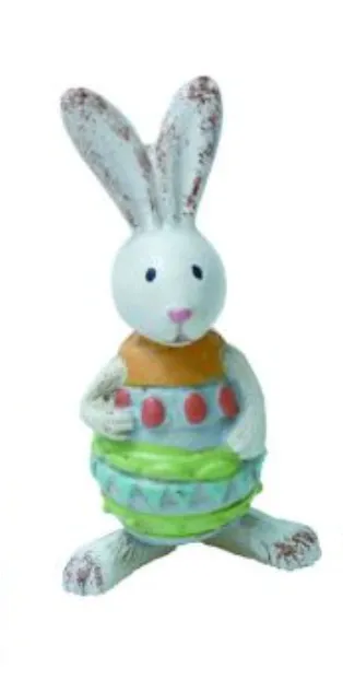 Mini Easter Bunny Figurines - 2 Styles