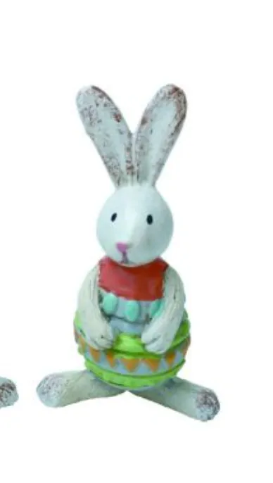 Mini Easter Bunny Figurines - 2 Styles