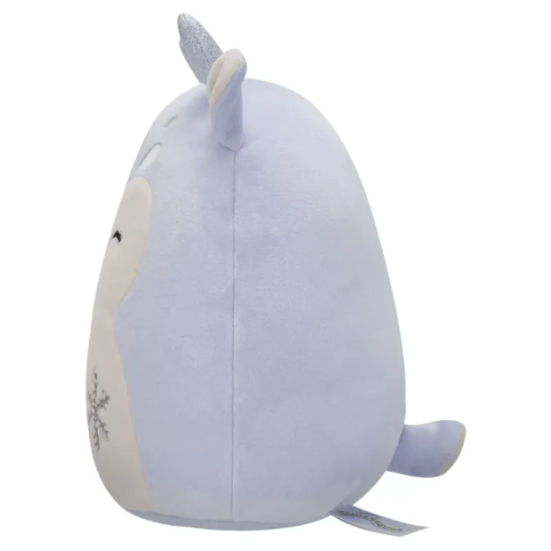 Original Squishmallows Farryn Purple Fawn with Snowflake 7.5"