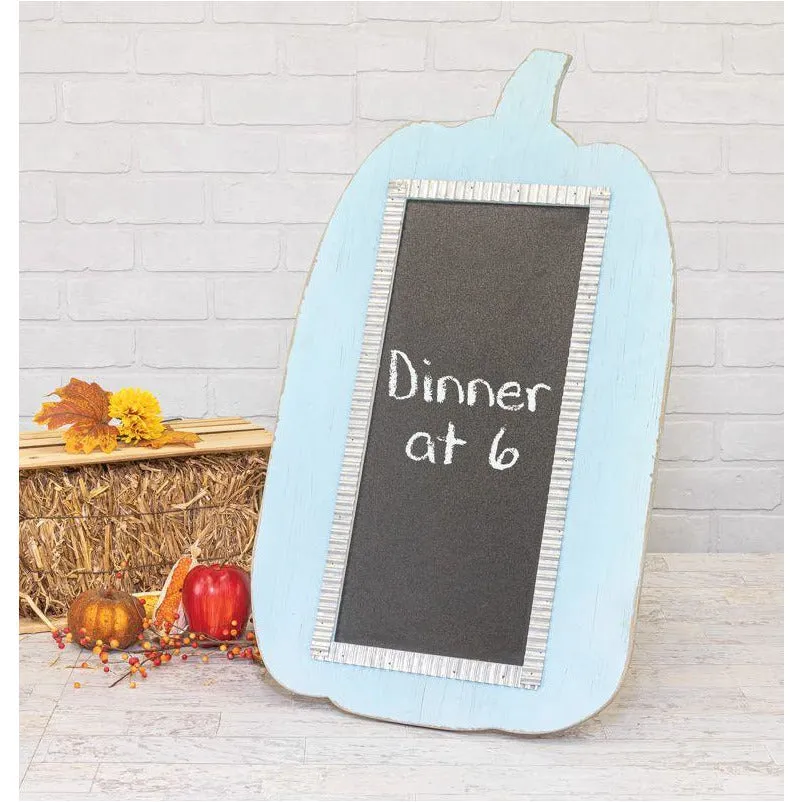 Pumpkin Chalkboard Easel