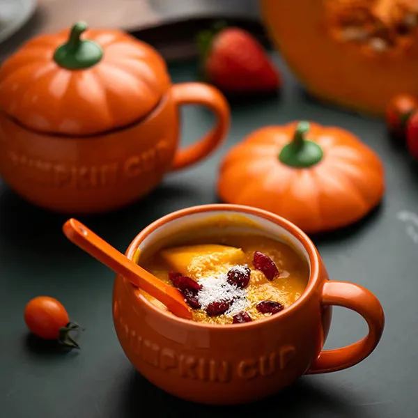 Pumpkin Shaped Mug