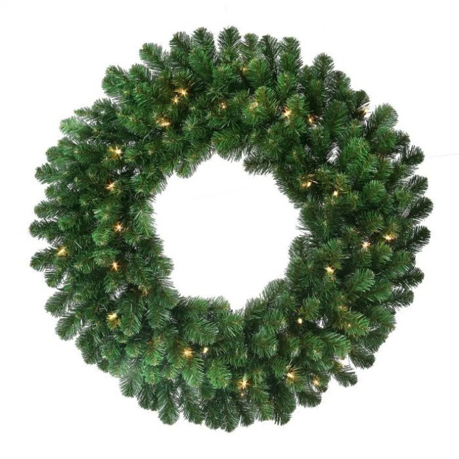 Regency Lit Deluxe Oregon Fir Wreath 36", 50 L